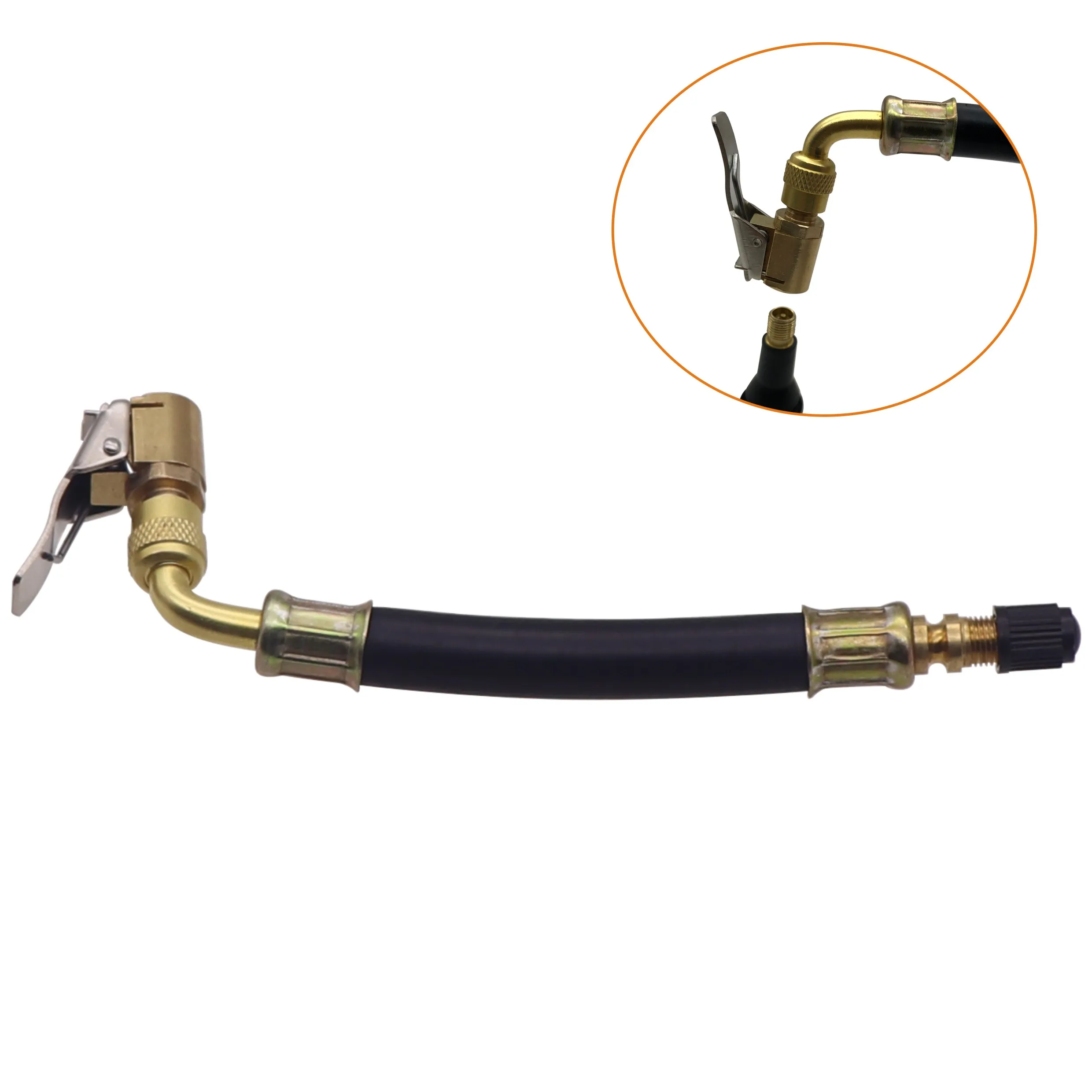 Flexible Hose Braided - Przydatne narzędzia do pompowania opon, gumowy