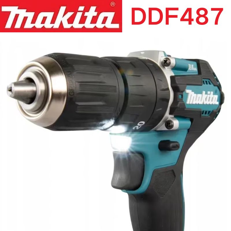 Makita Drill Ddf484 - Oryginalne części Makita. Wiertarko-wkrętarka akumulatorowa DDF487,