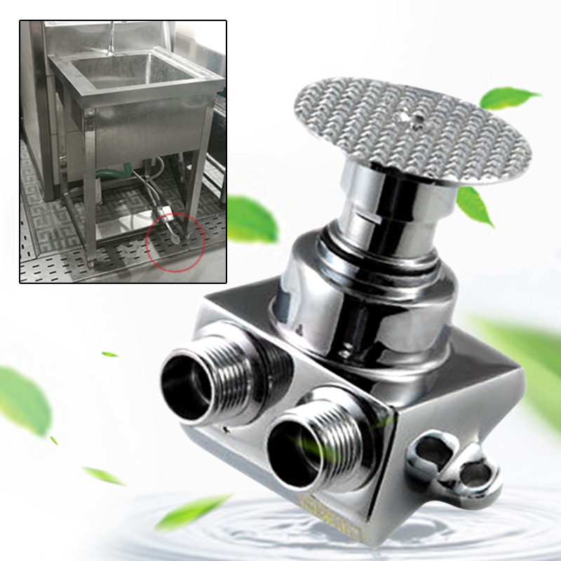Basin Mixer Cartridge - 1 SZTUK Zawór nożny Miedziana podłoga