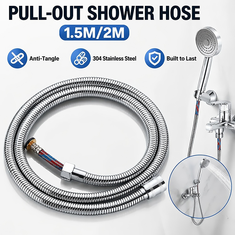 Wąż prysznicowy ze stali nierd – Flexible Hose Braided recenzja i cena